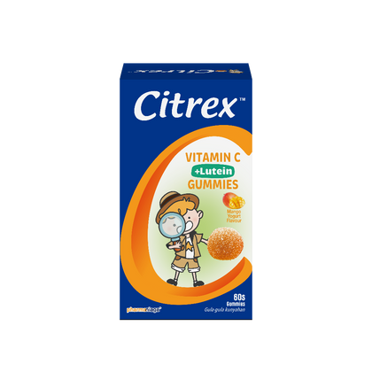 [ BUY 1 FREE 1 ]Citrex Vitamin C + Lutein Gummies  60S Mango Yogurt