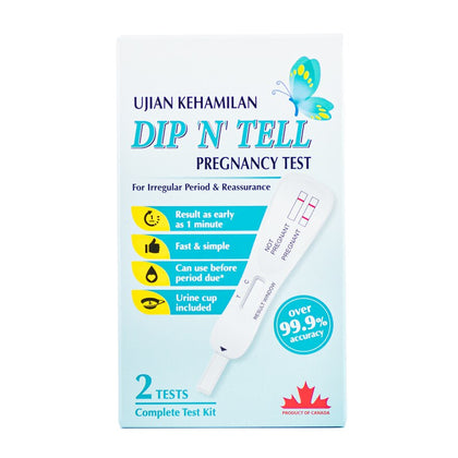 Dip N Tell Pregnancy Test 2's