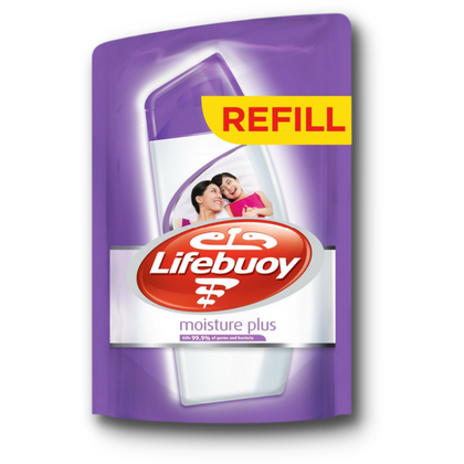 [BUY 1 FREE 1] Lifebuoy Bodywash Moisture Plus Refill 450ml