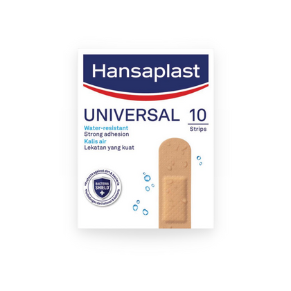 [BUY 1 FREE 1] Hansaplast Universal Water Resistant 10's