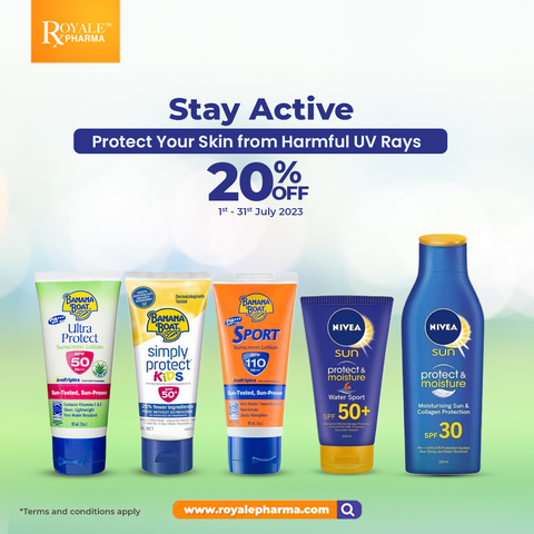 Stay Active - Protect Your Skin from Harmful UV Rays!