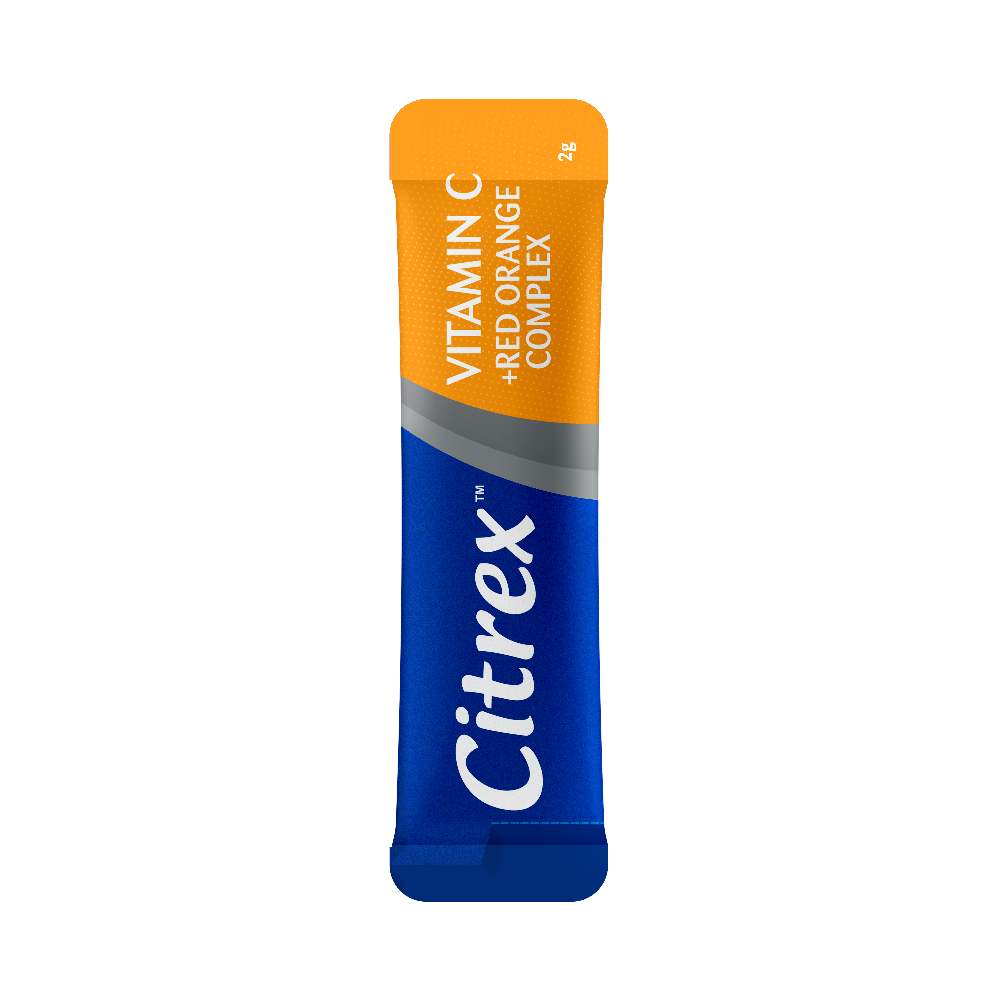 Citrex Vitamin C + Red Orange Complex Powder 15s X 2 (Peach)