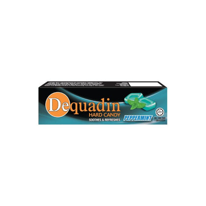 Dequadin Peppermint Hard Candy 38g (Methol Flavor) 12S
