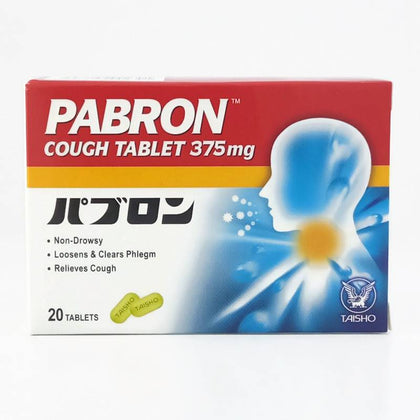 Pabron Cough Tablet 375mg 20's