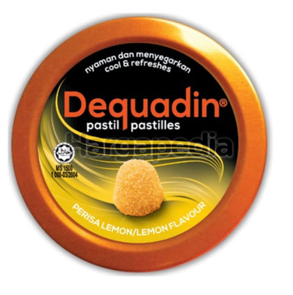 Dequadin Pastilles Lemon Flavour 50g