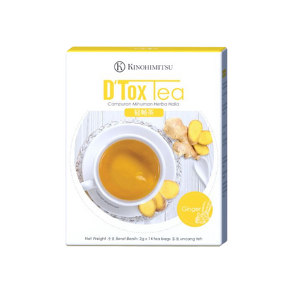 [BUY 1 FREE 1] Kinohimitsu D'tox Tea Ginger 14's