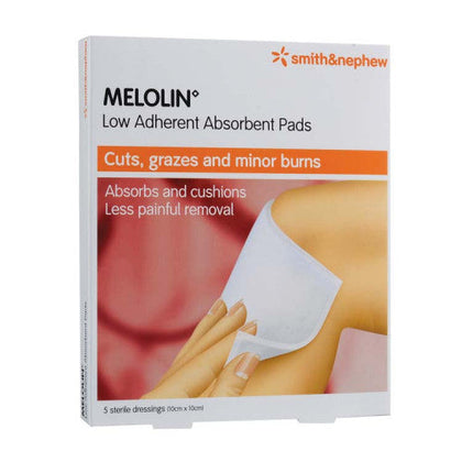 S&n Melolin Absorbent Pads 5cmx5cm 5's