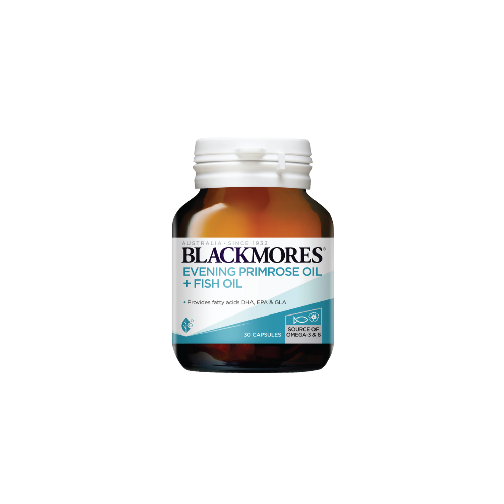 Blackmores Evening Primrose Oil + Fish Oil 30's (EXP 07/2024)