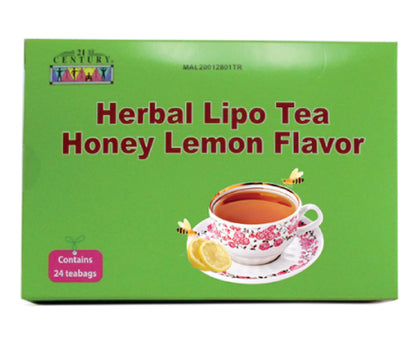 21st Century Herbal Lipo Weight Reduction Tea Honey Lemon 24's