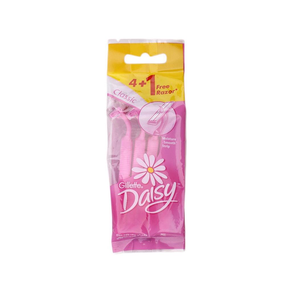 Gillette Daisy Classic Polybag 4's + 1's