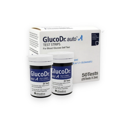 [BEST DEALS] Glucodr. Auto A Blood Glucose Test Strips 2x25's X 2SET
