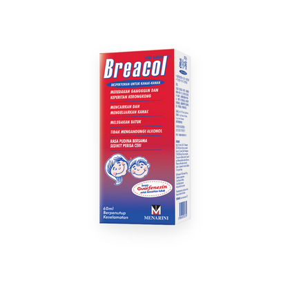 [BUY 1 FREE 1] Breacol Syrup Child 60ml
