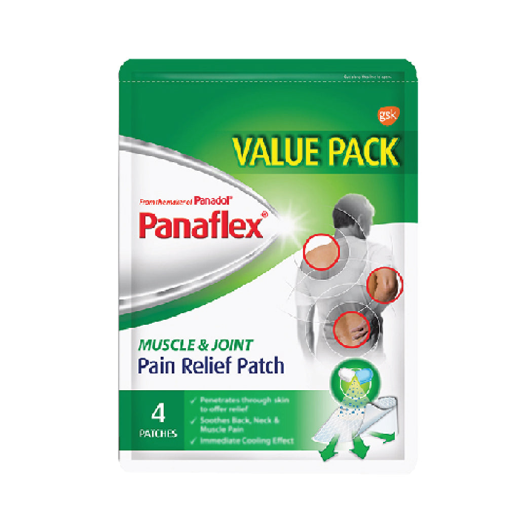 Panaflex Pain Relief Patch 4's