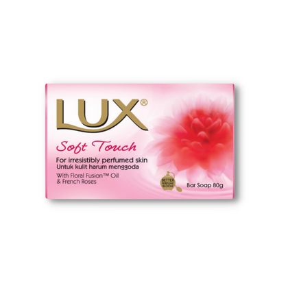 Lux Bar Soft Touch 80g X 3's