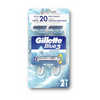 [BUY 1 FREE 1 ]Gillette Blue III Ice 2's X 2