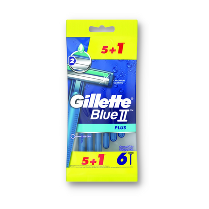 Gillette Blue II Plus 5's