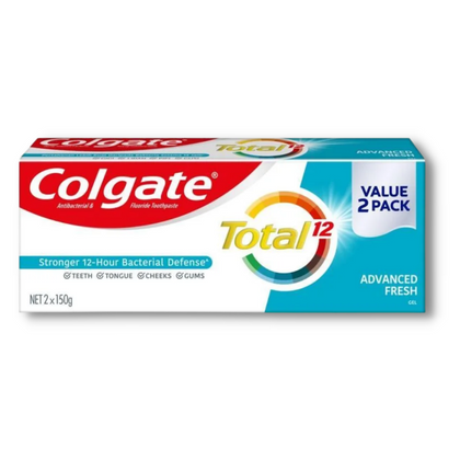Colgate Toothpaste Total Advance Fresh 150gx2