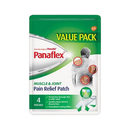 [BUY 1 FREE 1] Panaflex Pain Relief Patch 4's