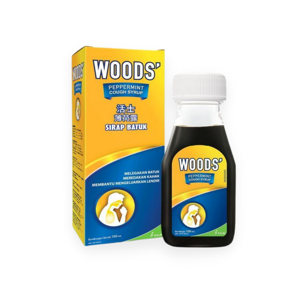 Woods' Peppermint Cough Syrup For Adult 100ml