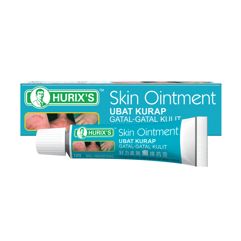 Hurix's Kurap Gatal-gatal Kulit (Skin Ointment) 12g