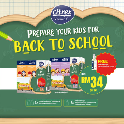 Citrex Back To School Twinpack [Orange]
